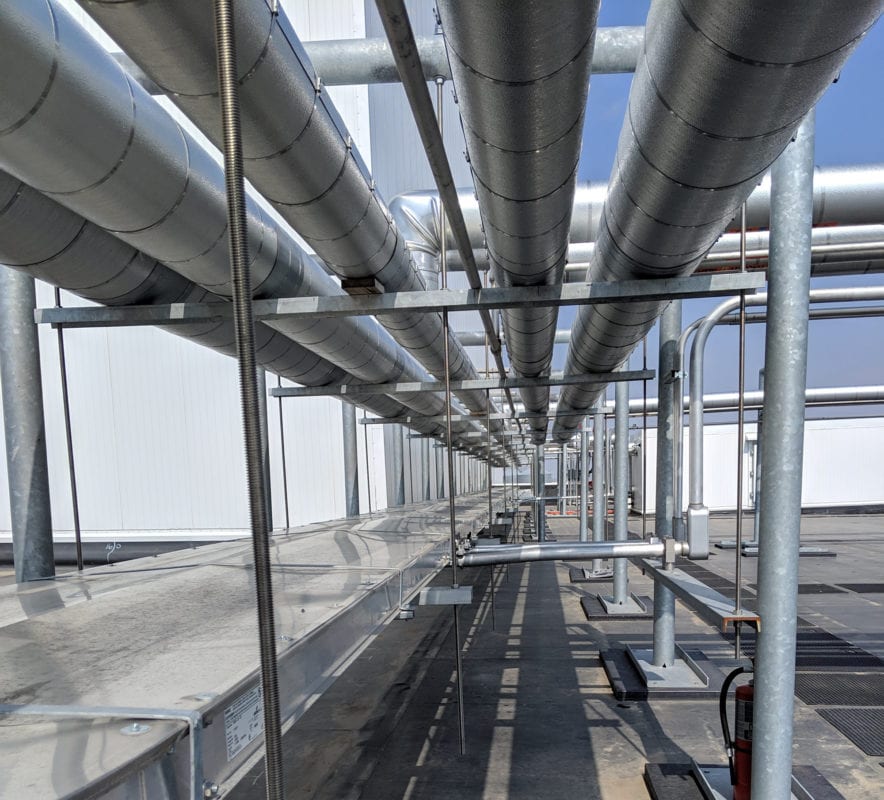Republic refrigeration system electrical project at an automated cold storage facility
